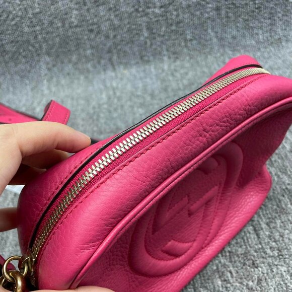 100%  Authentic Gucci Disco Camera Crossbody Bag - Picture 4 of 16